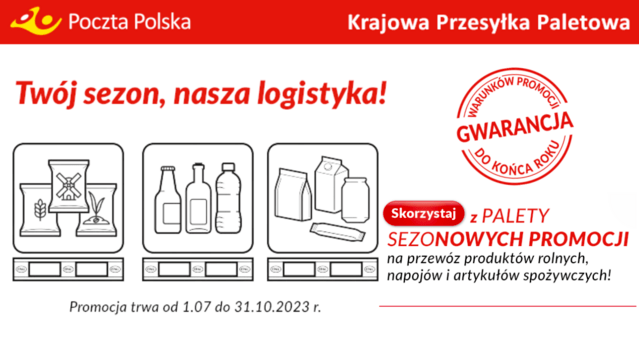 Krajowa przesyłka paletowa 