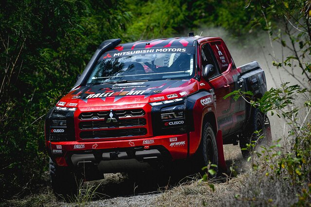 Rajdowe Mitsubishi Triton L200 Asia Cross Country Rally 2024 (1)