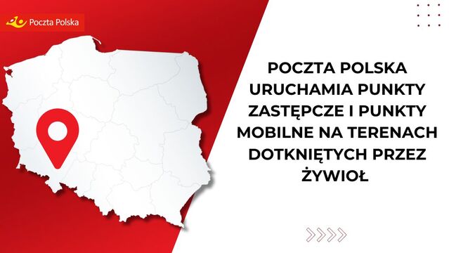 Poczta Polska uruchamia punkty zastępcze i punkty mobilne 