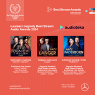 6 statuetek Best Stream Awards dla produkcji Audioteki