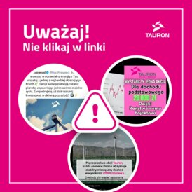 Uważaj! Nie klikaj w linki