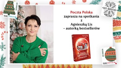 Poczta Polska zaprasza na spotkania z Agnieszką Lis 