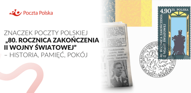 Znaczek "80. rocznica zakończenia II wojny światowej" 