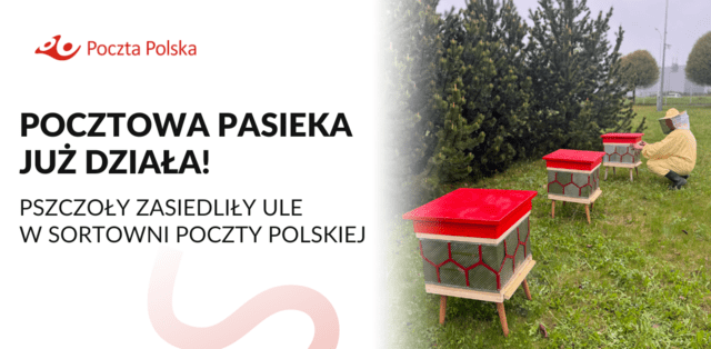 Pocztowa pasieka w Lublinie już działa 