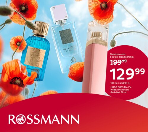 Perfumy w megacenach na Rossmann.pl