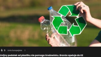 Unijny podatek od plastiku nie pomaga środowisku. Branża apeluje do KE