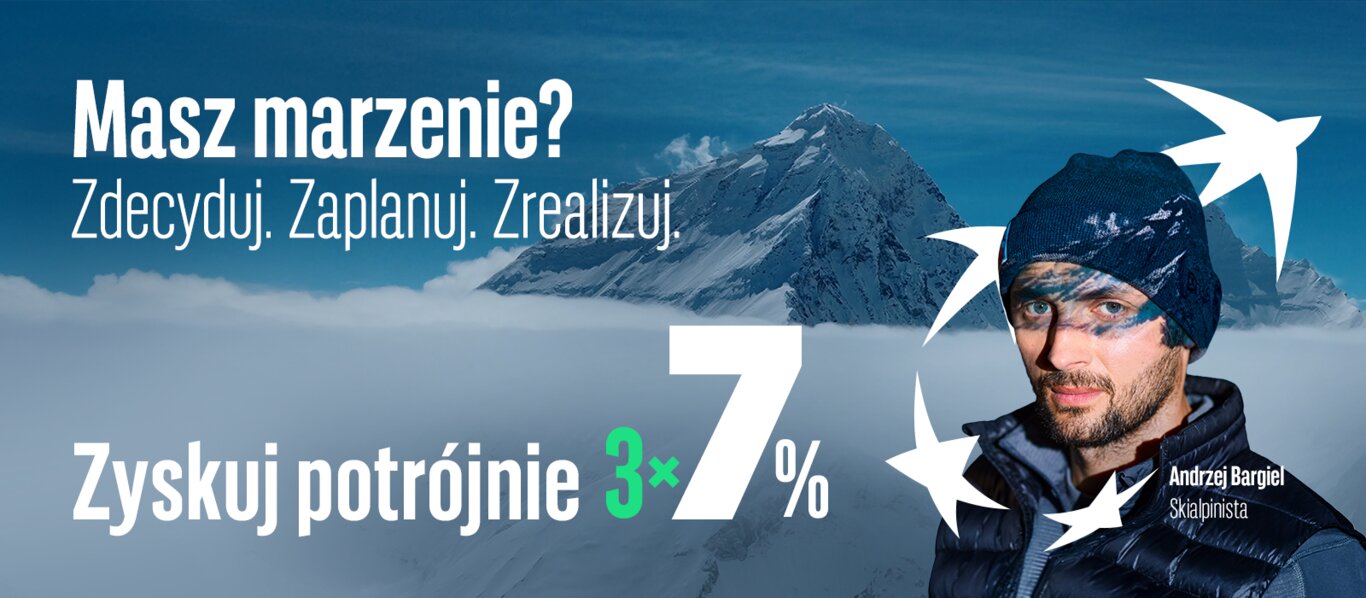 Zdecyduj. Zaplanuj. Zrealizuj.  Andrzej Bargiel w nowej kampanii Banku BNP Paribas zachęca do podejmowania dobrych decyzji. Materiały z misji na Mt. Everest można zobaczyć w spotach banku 