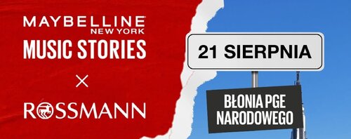 Na Maybelline NY Music Stories tylko z Rossmannem