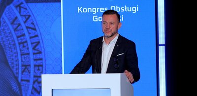 Wiceprezes Poczty Polskiej Sławomir Żurawski 