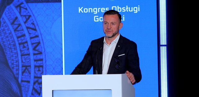 Wiceprezes Poczty Polskiej Sławomir Żurawski 